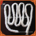 China Factory White Color Mink Fur Trimming